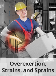 Overexertion, Strains, and Sprains